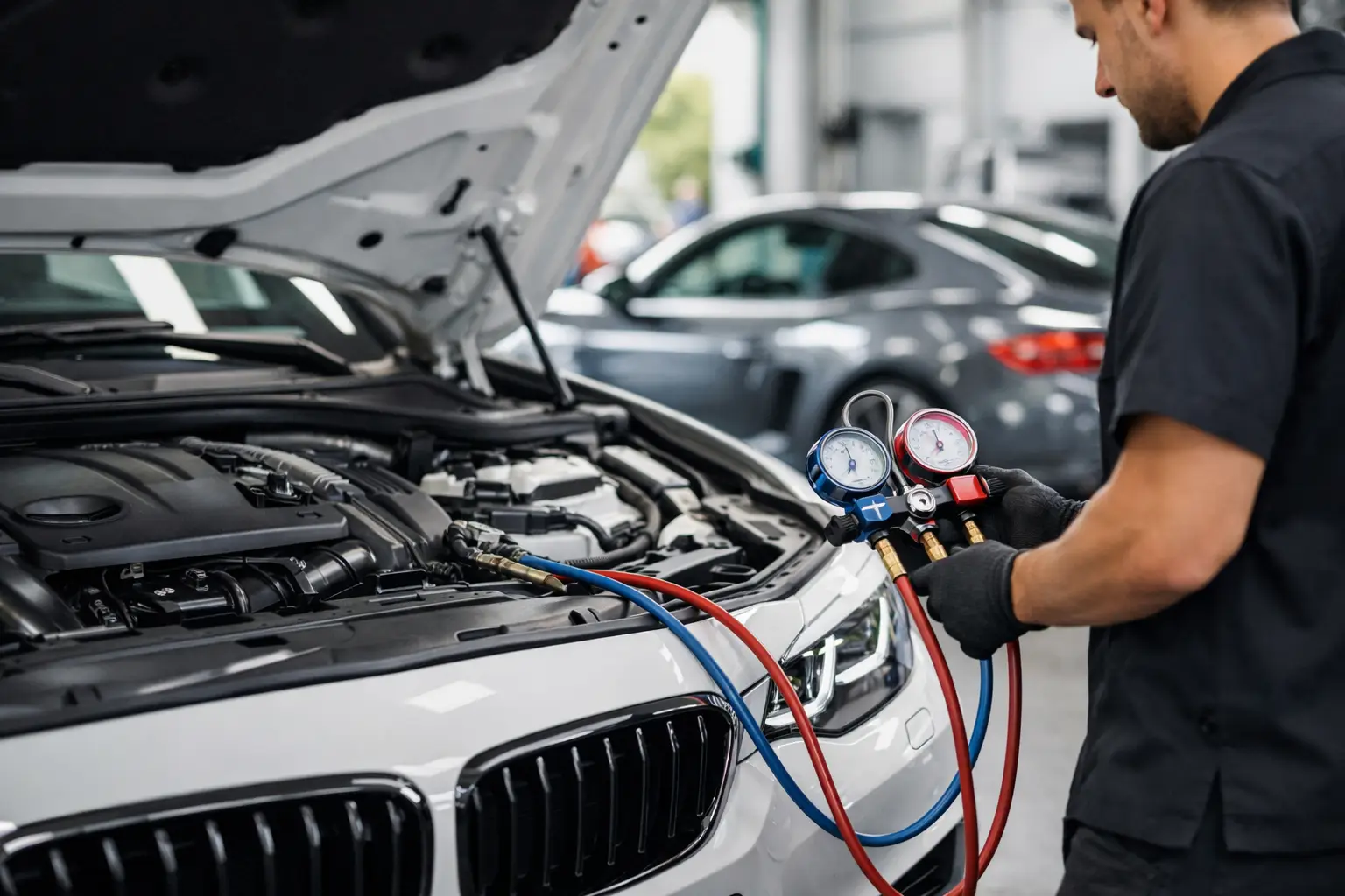 Aircon Servicing for European Cars in Singapore