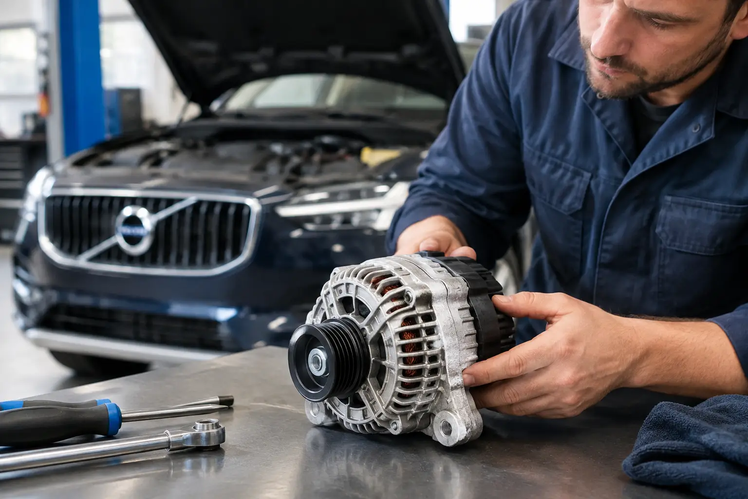 Volvo alternator failure: signs and repair options
