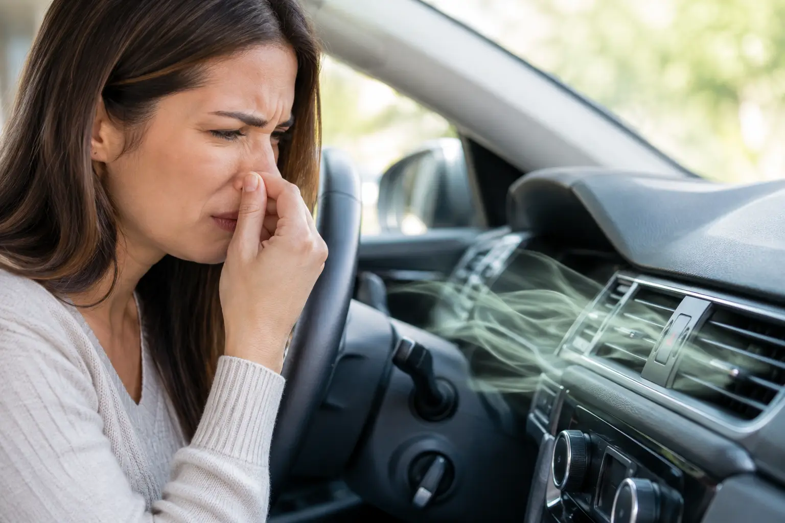 Why Does Car Aircon Smell Bad? Causes and Fixes